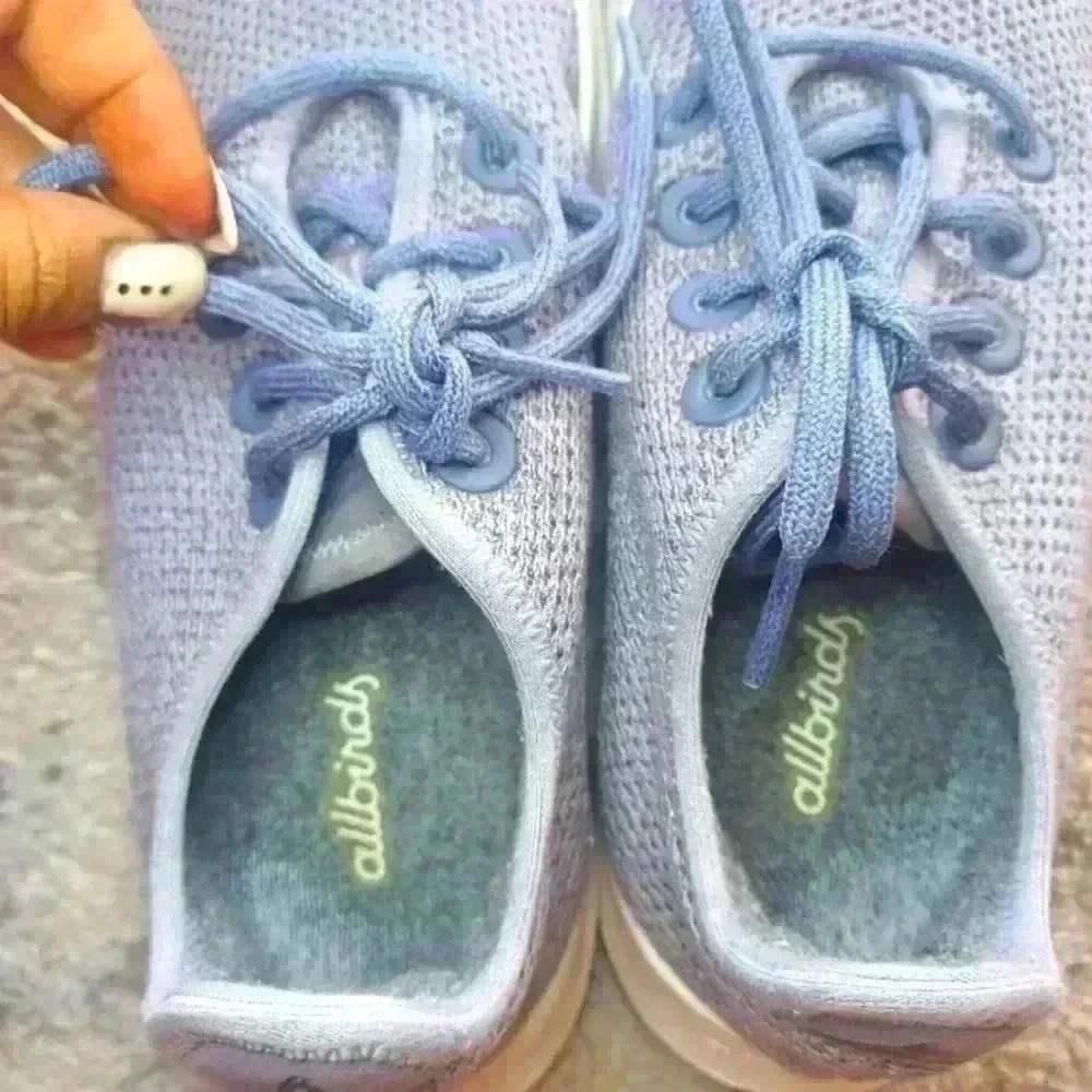 Allbirds Womens Mist Gray Tree Runners Sustainable & Lightweight Sneaker 8 - Picture 9 of 14